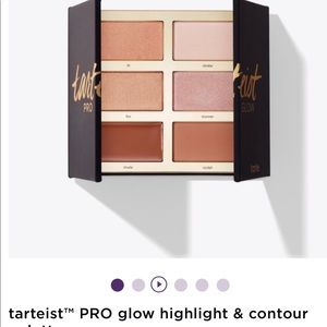 blush, highlight and contour tarte pallet, used !!